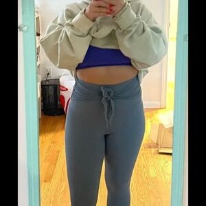 Lululemon Blue Tie Align Leggings